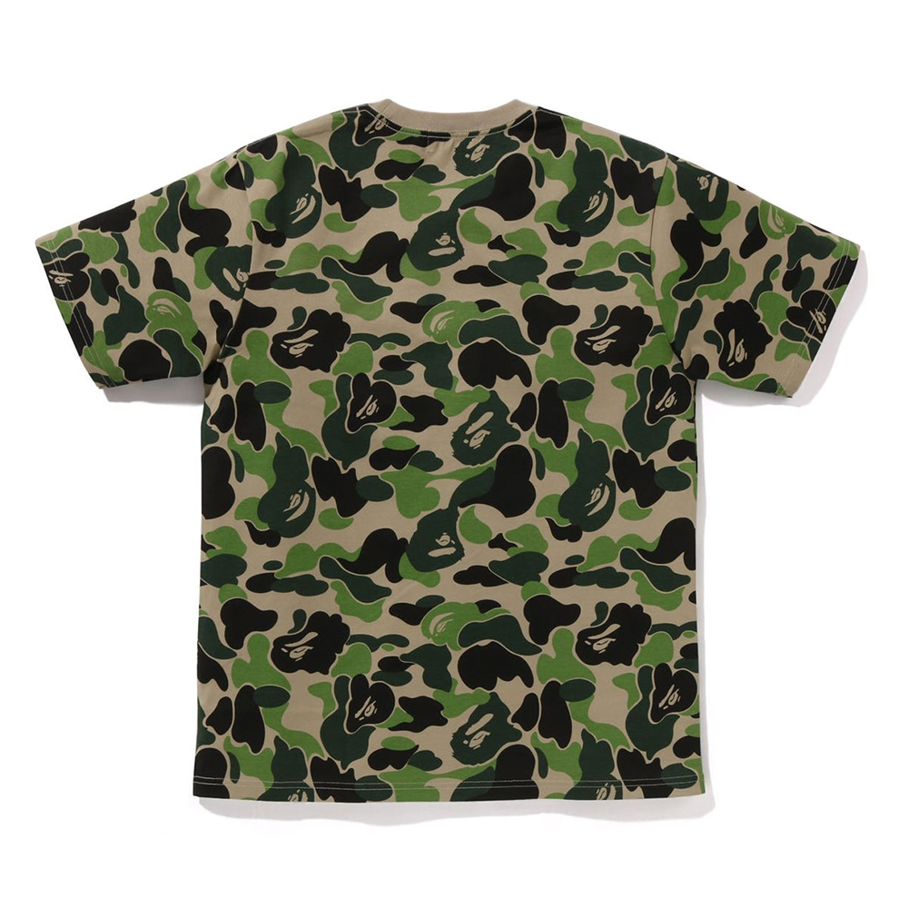 베이프 반팔티 ABC CAMO BUSY WORKS TEE 1L30-109-012 - 상세 이미지 4
