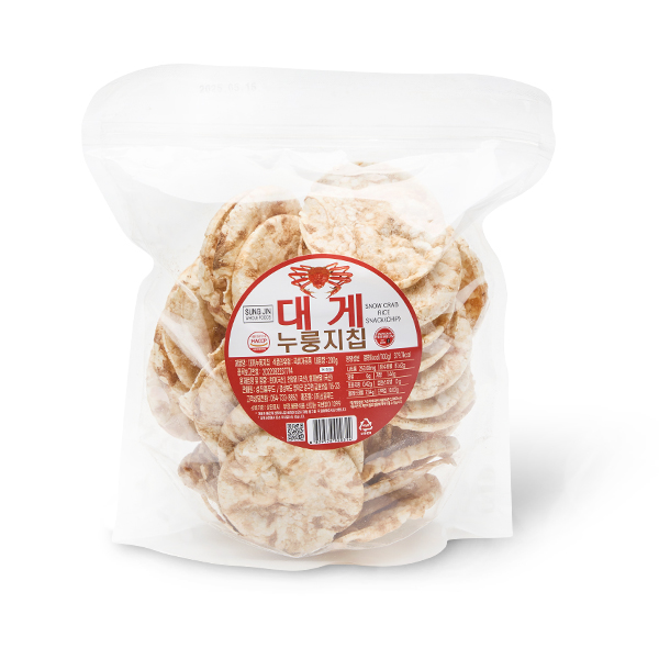 성진홀푸드 대게 누룽지칩 200g 영양간식 이미지 8