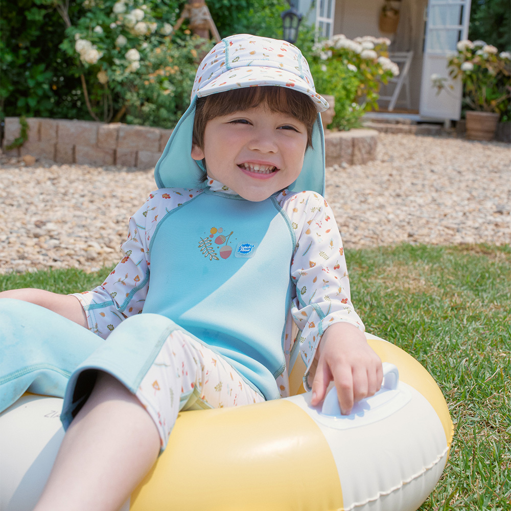 스플래쉬어바웃 UV 썬앤씨 슈트 플러스 리틀아콘스 4계절 체온보호 어린이웻슈트 유아수영복