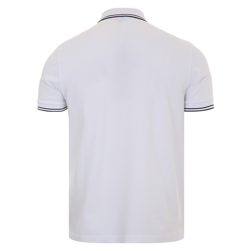 스톤아일랜드 로고 라이닝 PK 폴로 화이트 반팔티 K1S1522002SCS0018 V1001 (2025 S/S) L - 상세 이미지 2