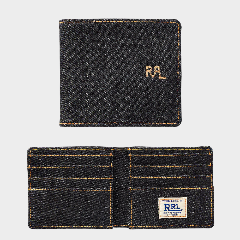 RRL 셀비지 데님 빌포드 지갑, 폴로 랄프로렌 지갑, 남자 지갑 추천, 데님 지갑, RRL 지갑 후기