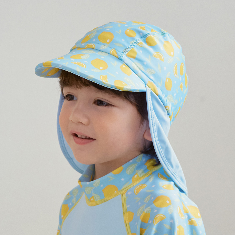 스플래쉬어바웃 유아플랩캡 레몬스 자외선차단