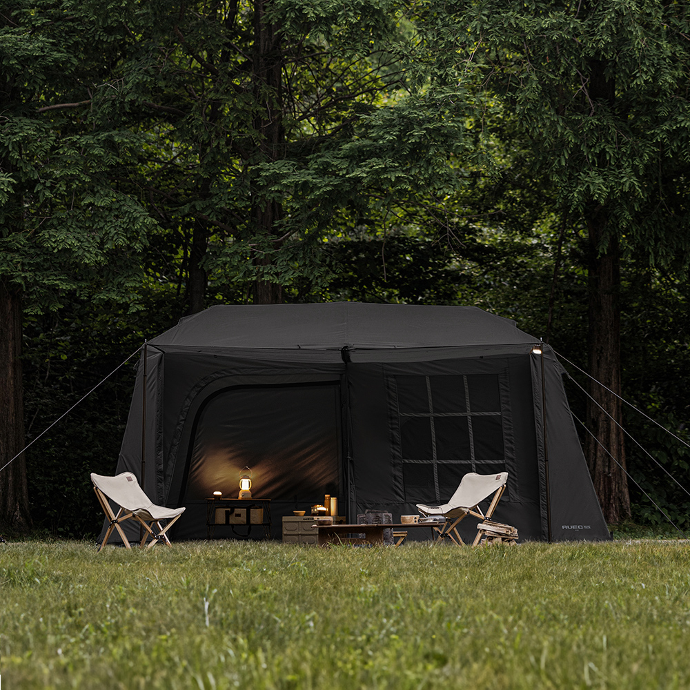 아이두젠 아베크 에코 원터치 텐트 쉘터 돔 그늘막 리빙쉘 블랙