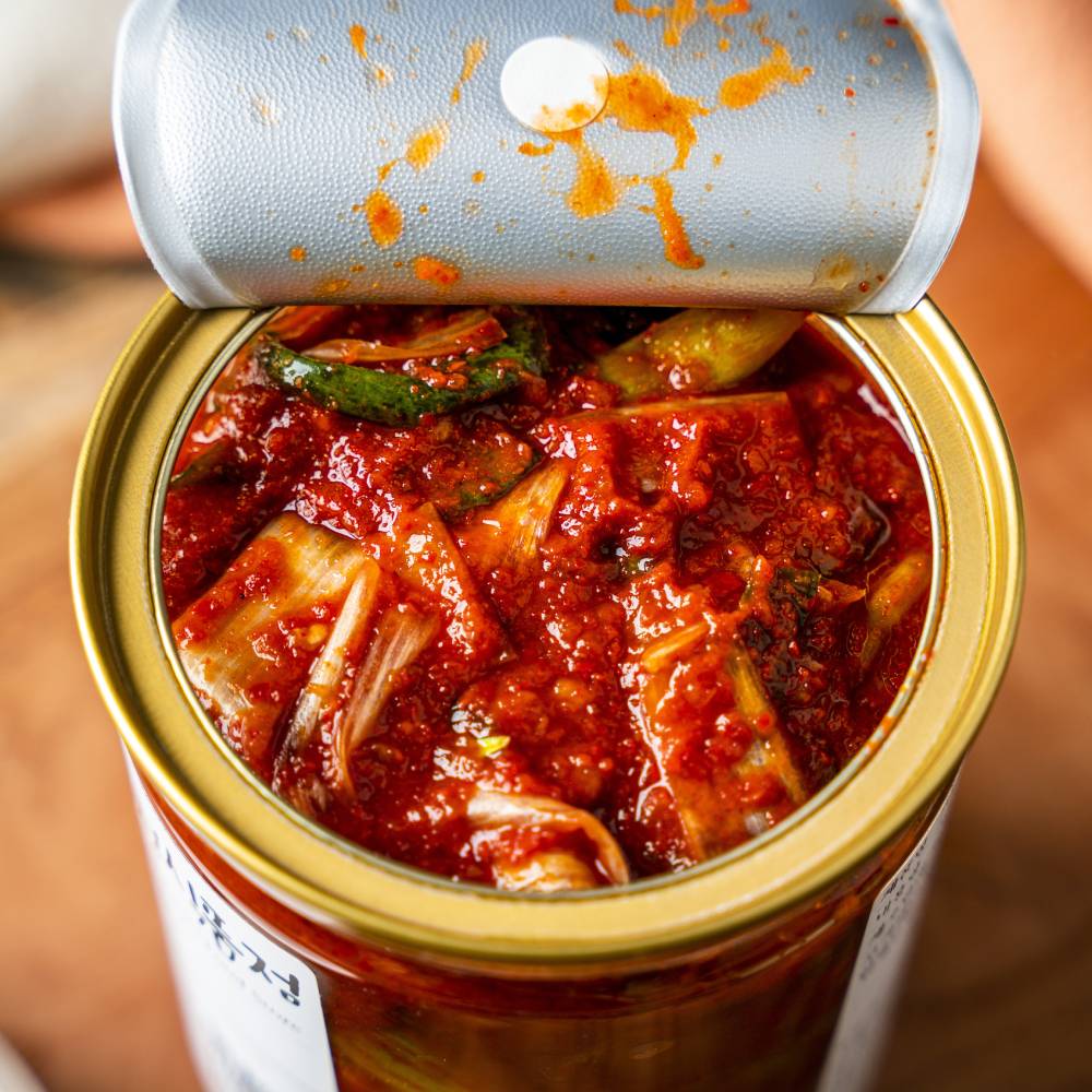 혼밥 밑반찬 무말랭이무침 무말랭이 대파김치 500g - 상품 이미지