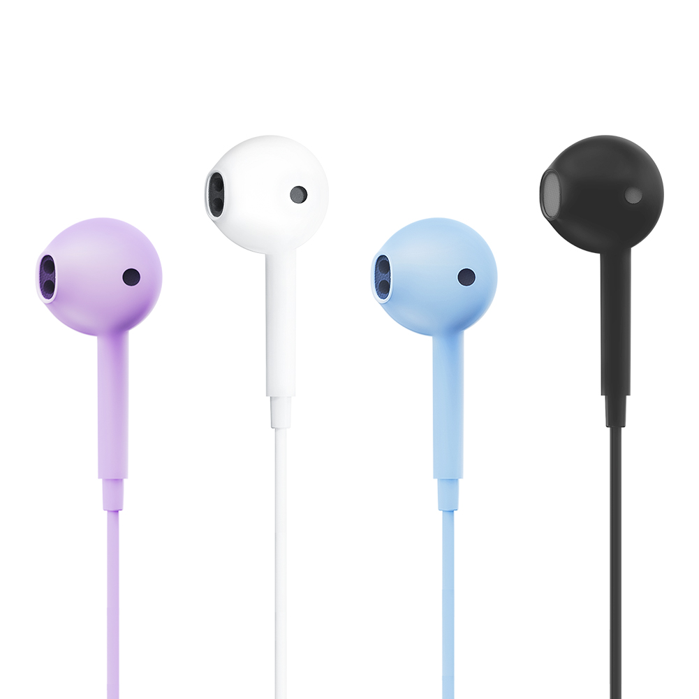 에이투 EF3 고음질 C타입 오픈형 유선이어폰 마이크 인강 패션 줄 이어폰 스마트폰 노트북 호환 제품 이미지