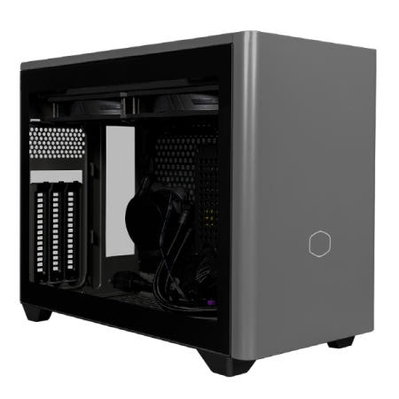쿨러마스터 쿨러마스터 MasterBox NR200P MAX Black (미니ITX)