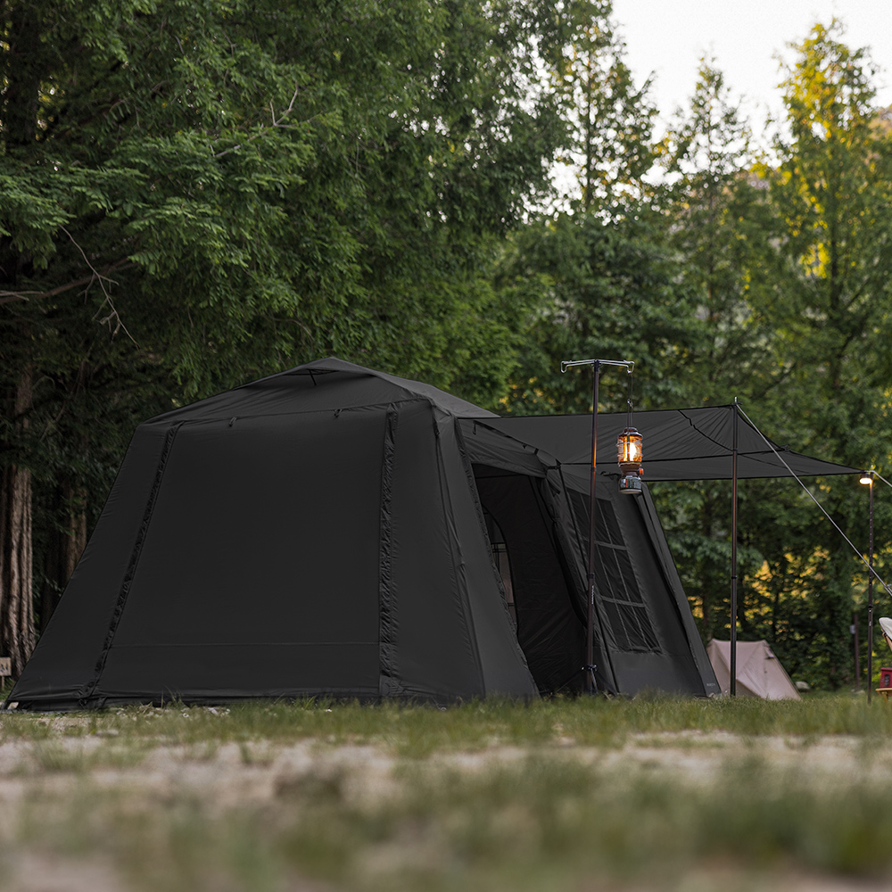 아이두젠 아베크 에코 원터치 텐트 쉘터 돔 그늘막 리빙쉘 블랙