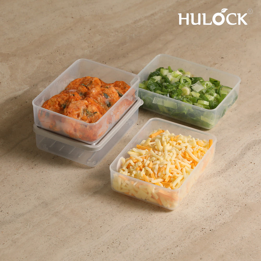 냉동실 정리 용기 활용샷