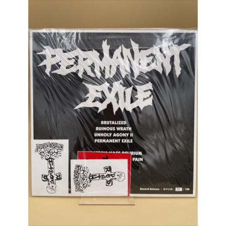 [해외](수입 LP) The Red Death Permanent Exile Limited Edition 38/100