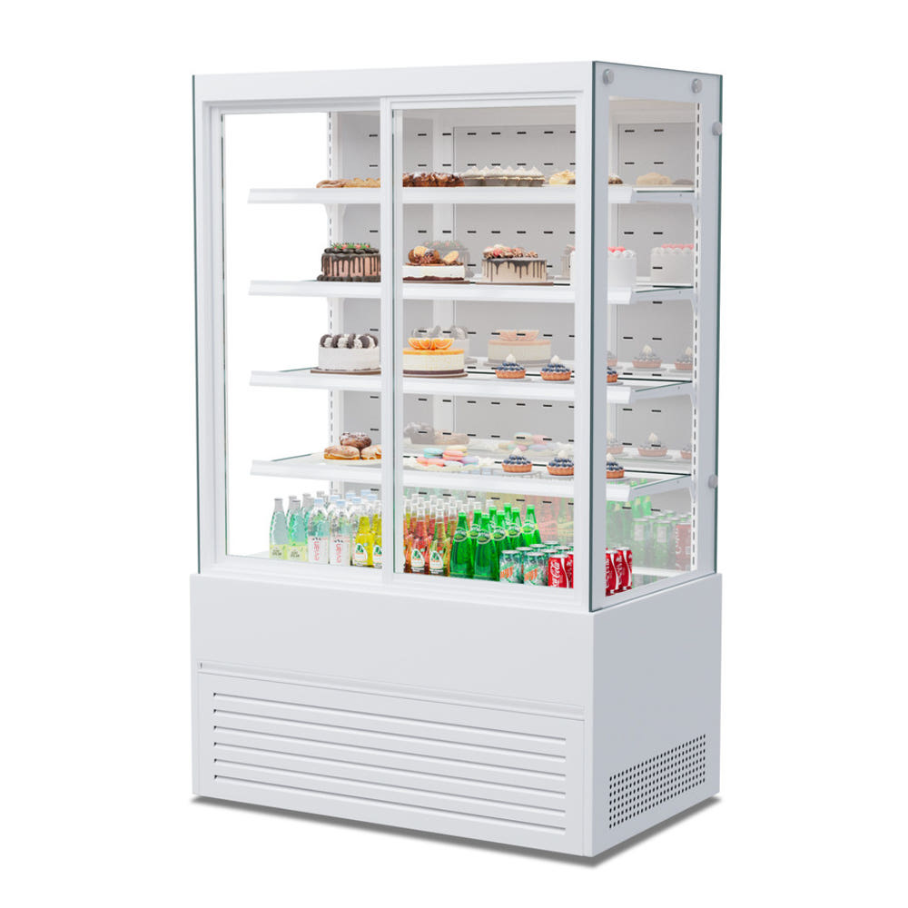 5단 카페쇼케이스 1200 조각케익 디저트 음료 앞문형 냉장쇼케이스 : 신일N위시웨이
