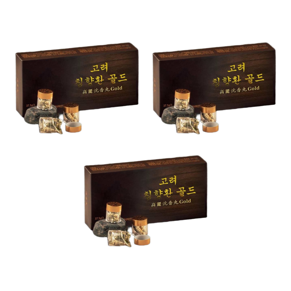 고려 침향환 골드 침향기력보환 프리미엄 명품 활력 대환 기력단 10환, 3개 - 상품 이미지