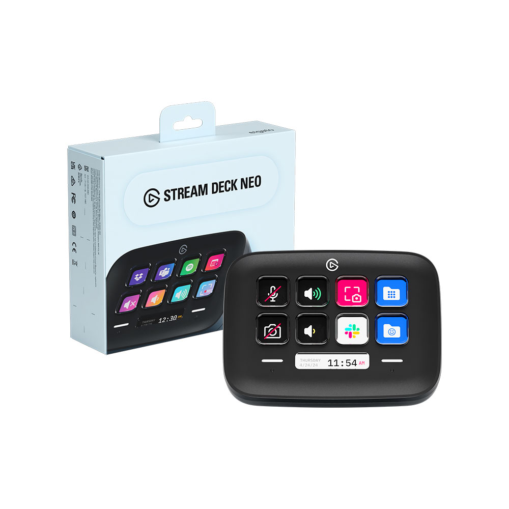 엘가토 Stream Deck Neo 스트림덱 네오 블랙 8키 컨트롤러 - 상세 이미지 5