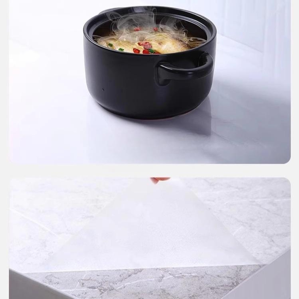 싱크대 상판 시트지 보호 필름 리폼 인테리어 아일랜드 무광 인테리어필름지 시공 대리석 책상 - 상세 이미지 3