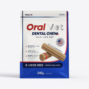페노비스 강아지 껌 덴탈츄 치석제거 오랄벳 덴탈츄 중소형견, 240g, ... 솔직 후기 | 실제 사용자 리뷰 총정리 - 상품 이미지 2