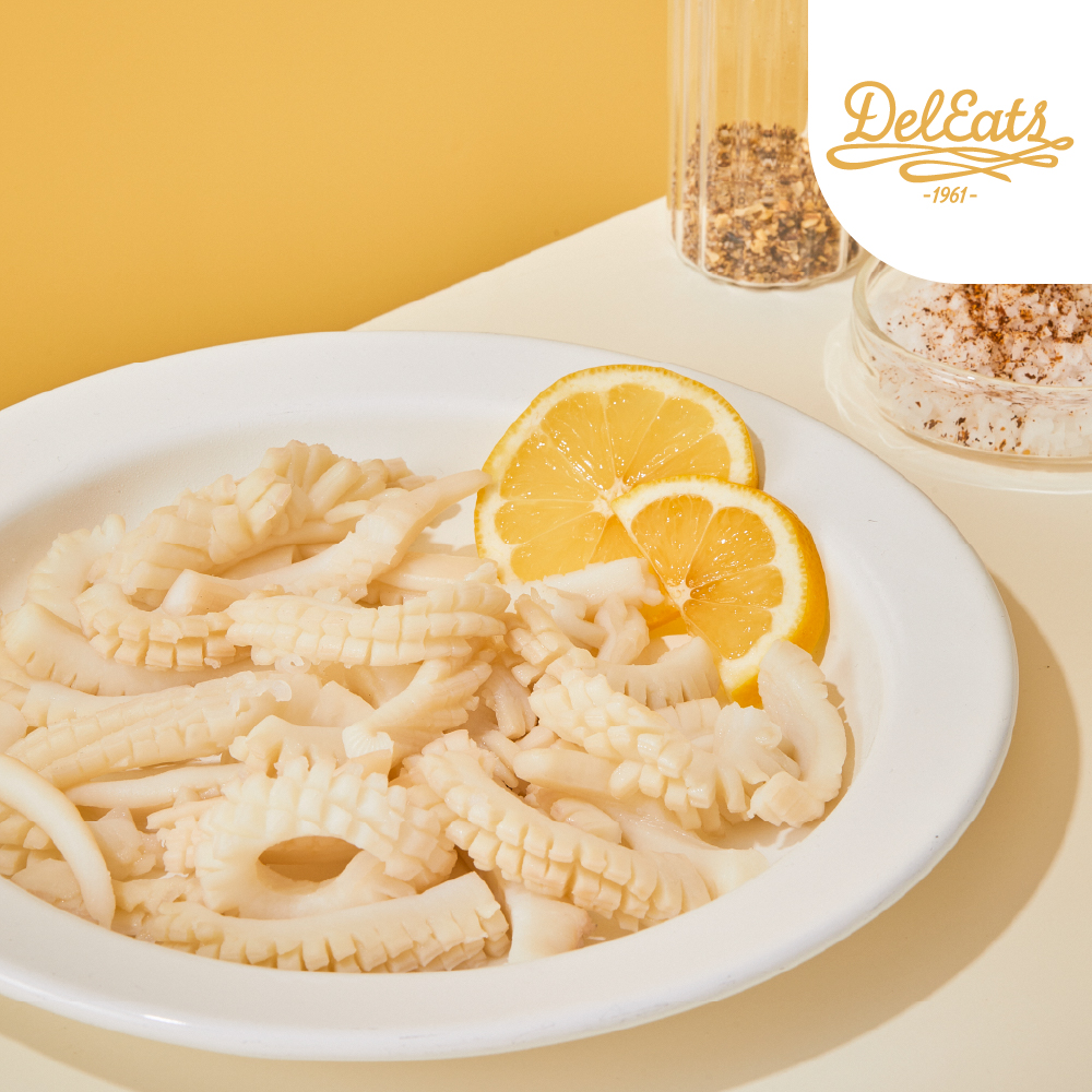 델리츠 냉동 오징어채 700g 탈피 칼집 급속동결 손질오징어 솔방울 귀채