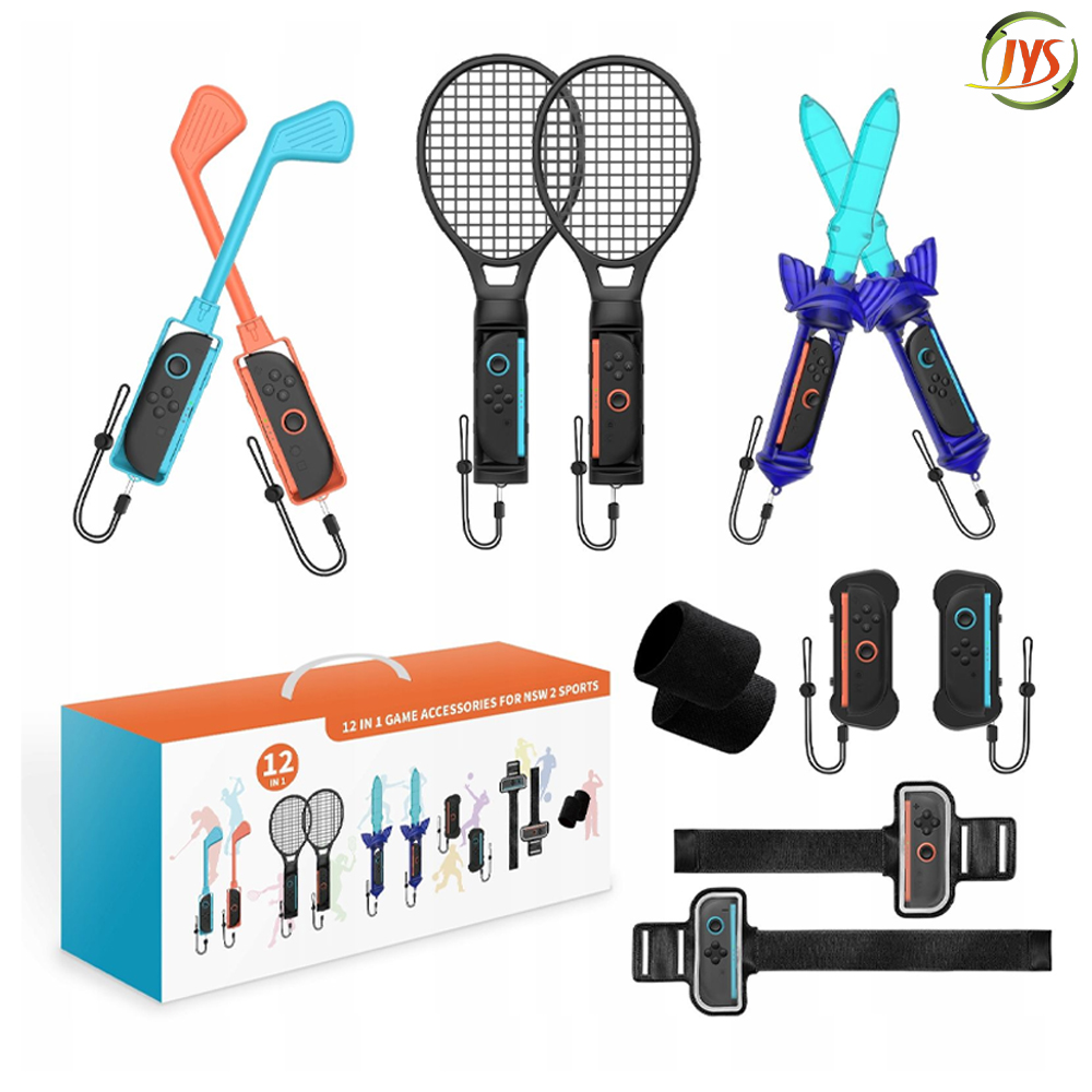 닌텐도 스위치2 조이콘2 그립 스포츠올인원키트 12세트 JYS