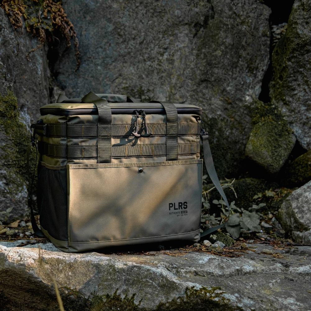 폴라리스 C1 소프트 쿨러 캠핑 보냉 백 아이스 박스 피크닉 가방 32L 카키