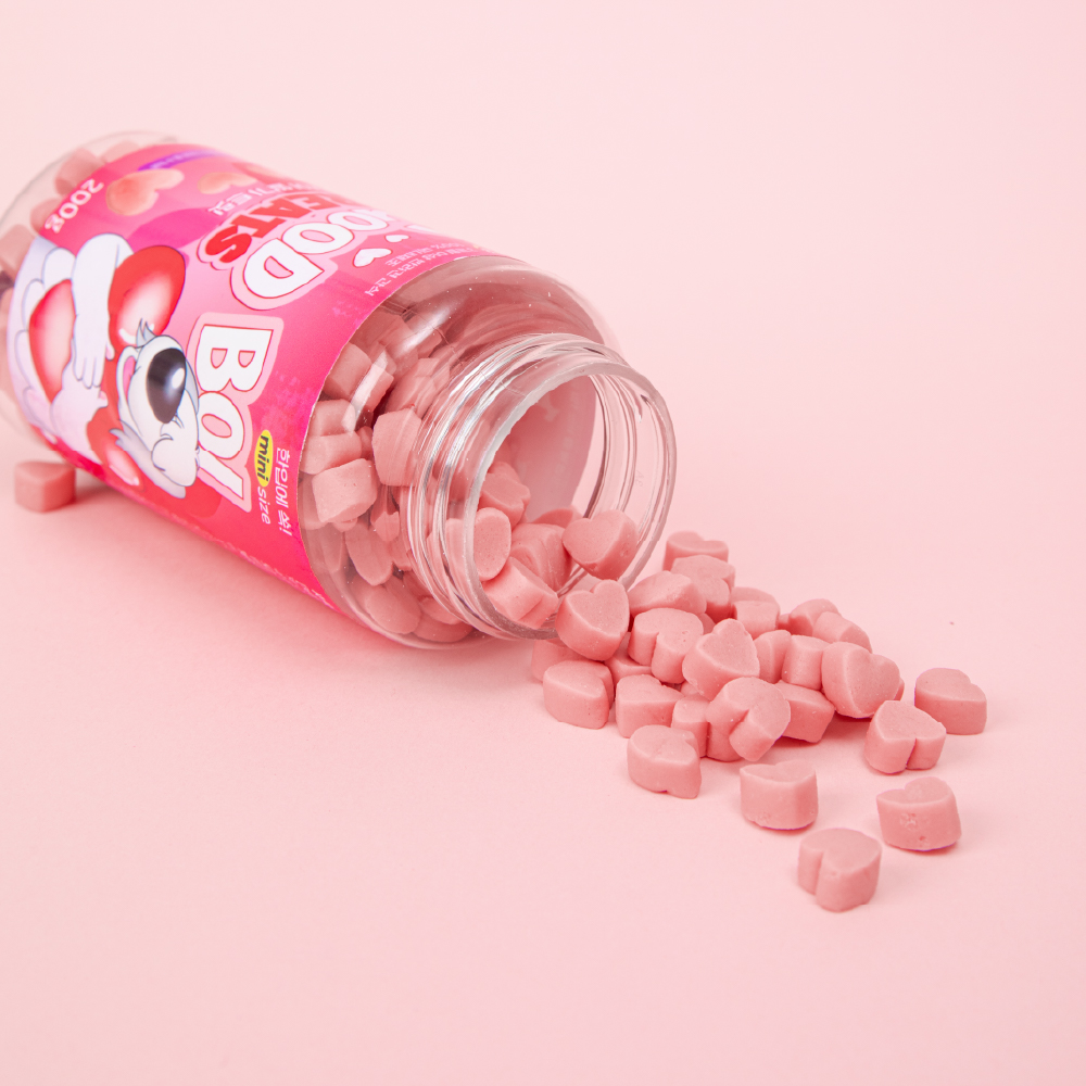 저칼로리 강아지 다이어트 간식 굿보이 트릿 저알러지 노즈워크 간식 딸기, 200g, 1개 - 상세 이미지 2