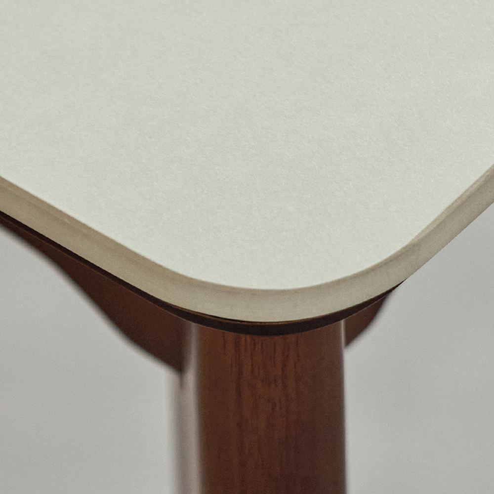 [N포인트 1만][EVENT]소아베 고급 천연 원목 세라믹 4인용 식탁 세트 1400