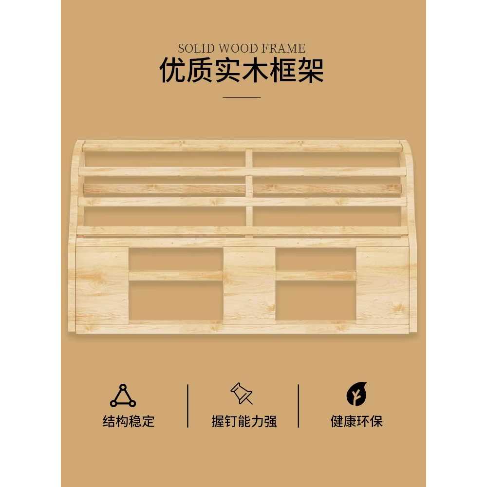 침대 헤드 보드 호텔 침실 벽 등받이 프레임 머리판 1200x2000mm - 상세 이미지 3