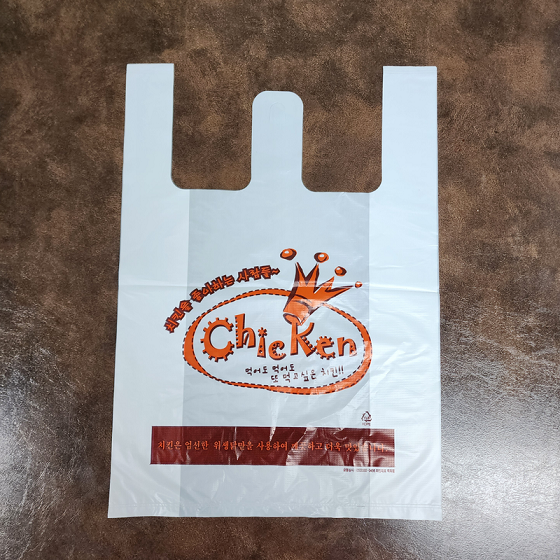 치킨비닐봉지 대 100장 배달 봉투 업소용