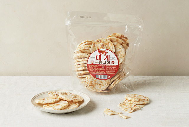 성진홀푸드 대게 누룽지칩 200g 영양간식