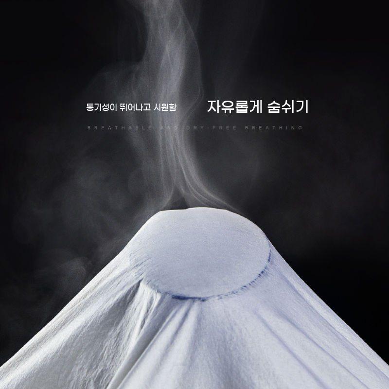 여름 커플용 초경량 자외선차단 바람막이 자켓 bying24 남성 - 블루 그레이 M 이미지 6