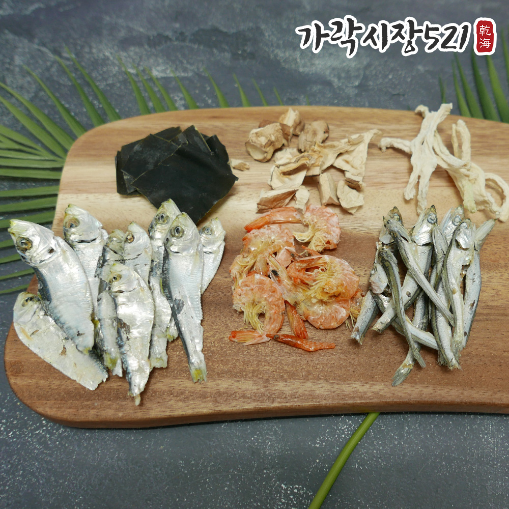 국산 표고멸치 다시팩 160g(10팩) 해물 육수팩 국물팩 천연조미료 - 상세 이미지 3