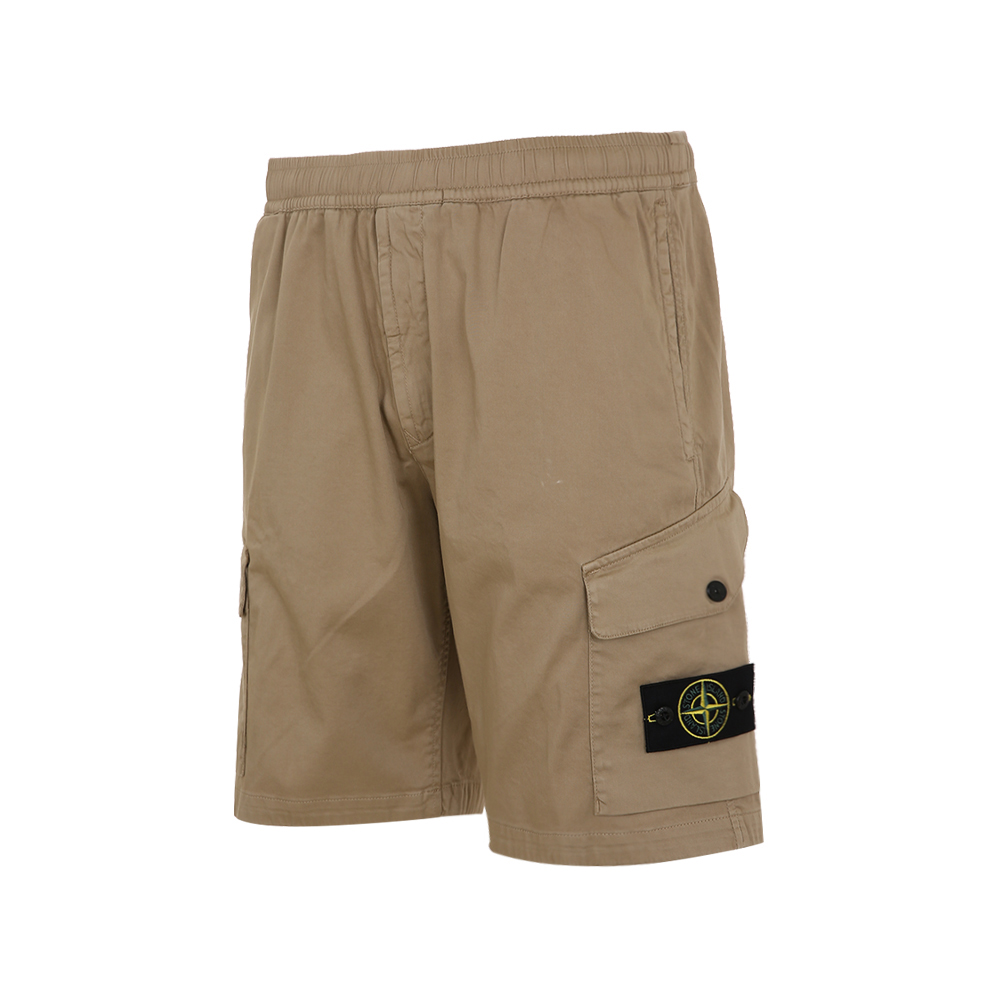 스톤아일랜드 밴딩 버뮤다 비스킷 카고 반바지 K1S15L100L03S0012 V0094 (2025 S/S) - 상세 이미지 2