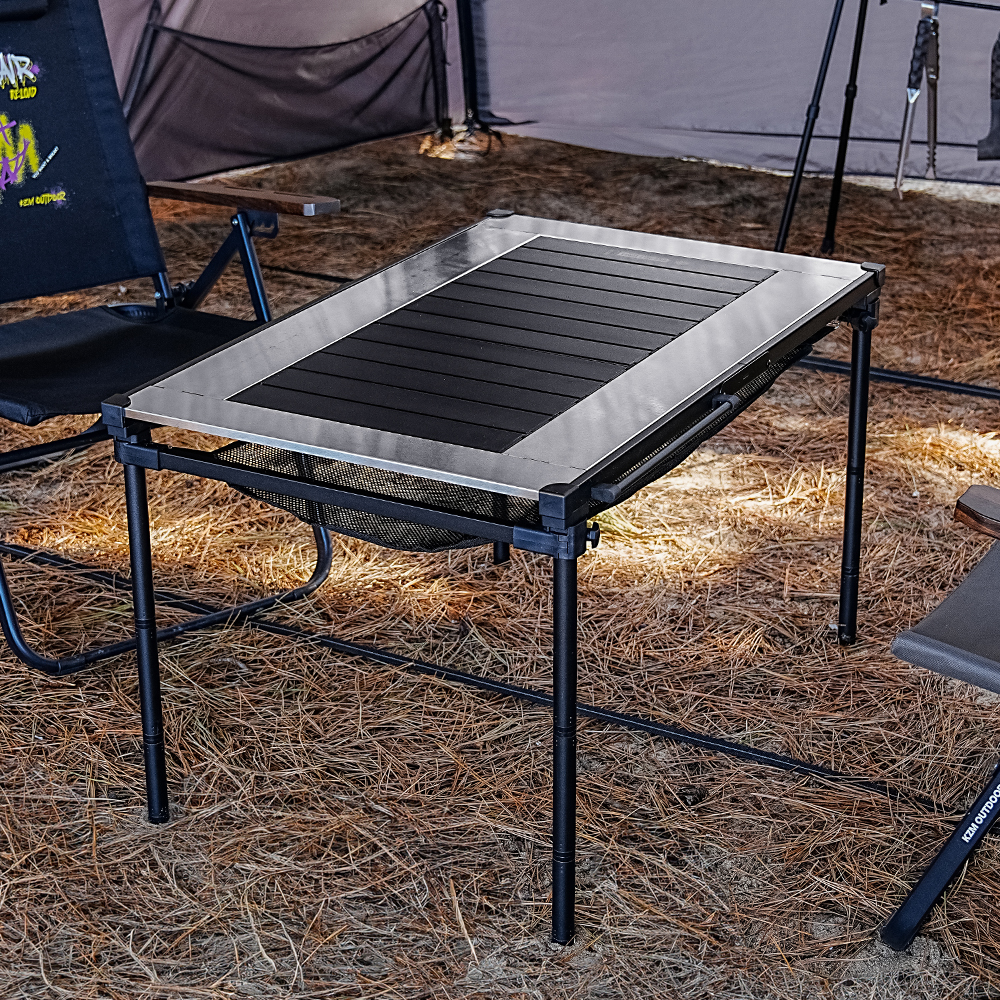 카즈미 필드 탑 STS IGT테이블 높이조절 캠핑테이블