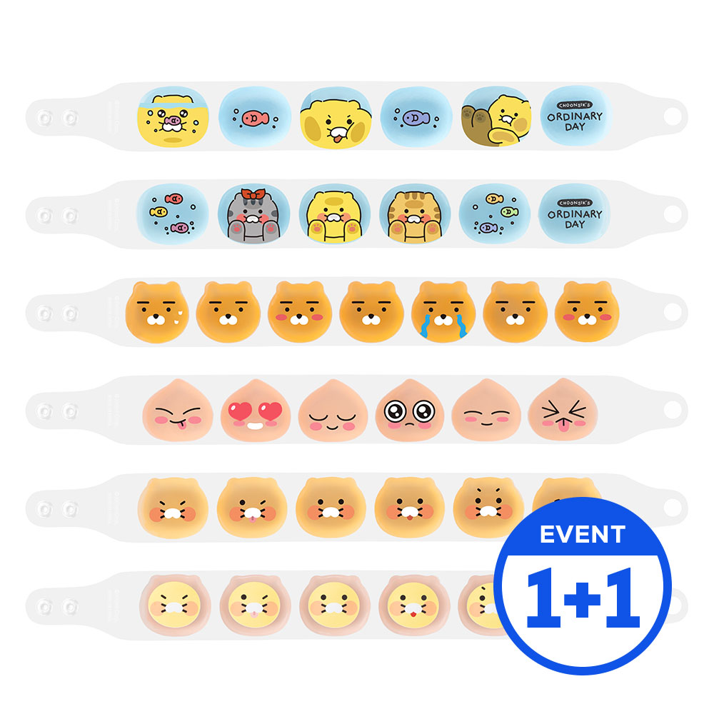 [슈퍼적립][N배송][SET] 카카오프렌즈 아이스 와이드 넥쿨러 쿨링 넥밴드 1+1 SET(베이직/어항) - 상세 이미지 3