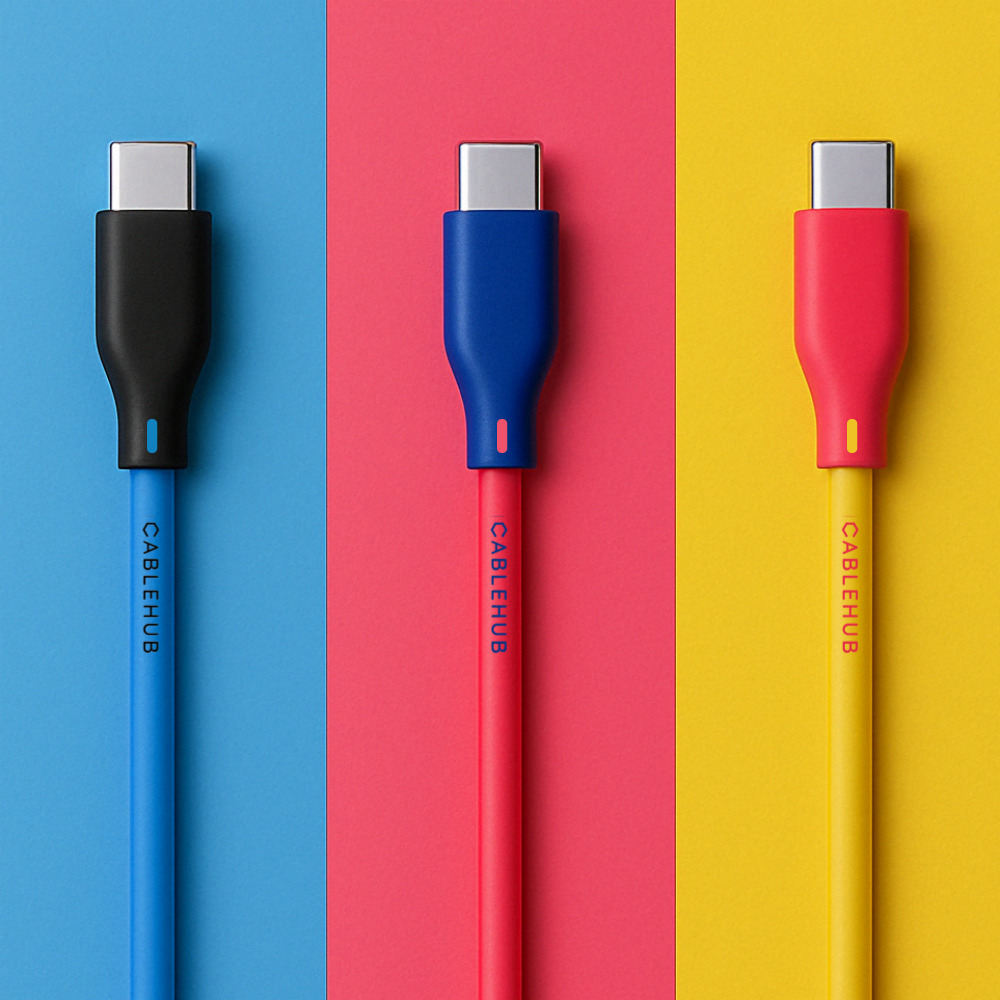 케이블허브 C to C타입 고속 초고속 충전 케이블 선 플렉스코어 100W