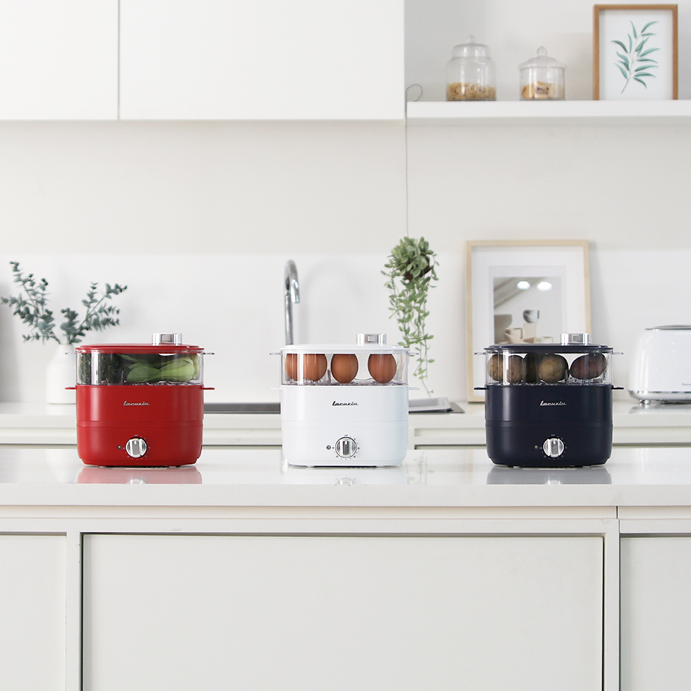 라쿠진 2단 계란찜기 미니찜기 에그쿠커