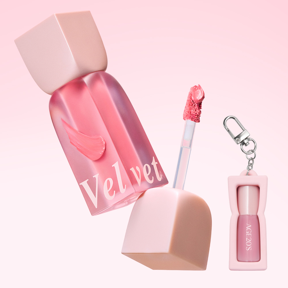 에이지투웨니스 벨벳 래스팅 팩트 14g 본품+리필 (SPF50+) + 벨벳 헤이즈 블러셔 4.2ml 2종세트 (+파우치, 미니 블러셔 & 핑거퍼프 ) 이미지 6