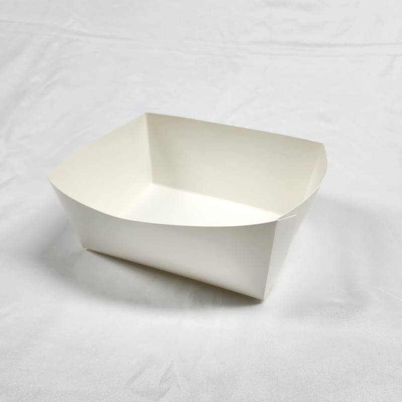 치킨트레이 반반 특특대 반마리용 200매 120x70x80 mm 종이 포장 용기 속지 - 상품 이미지