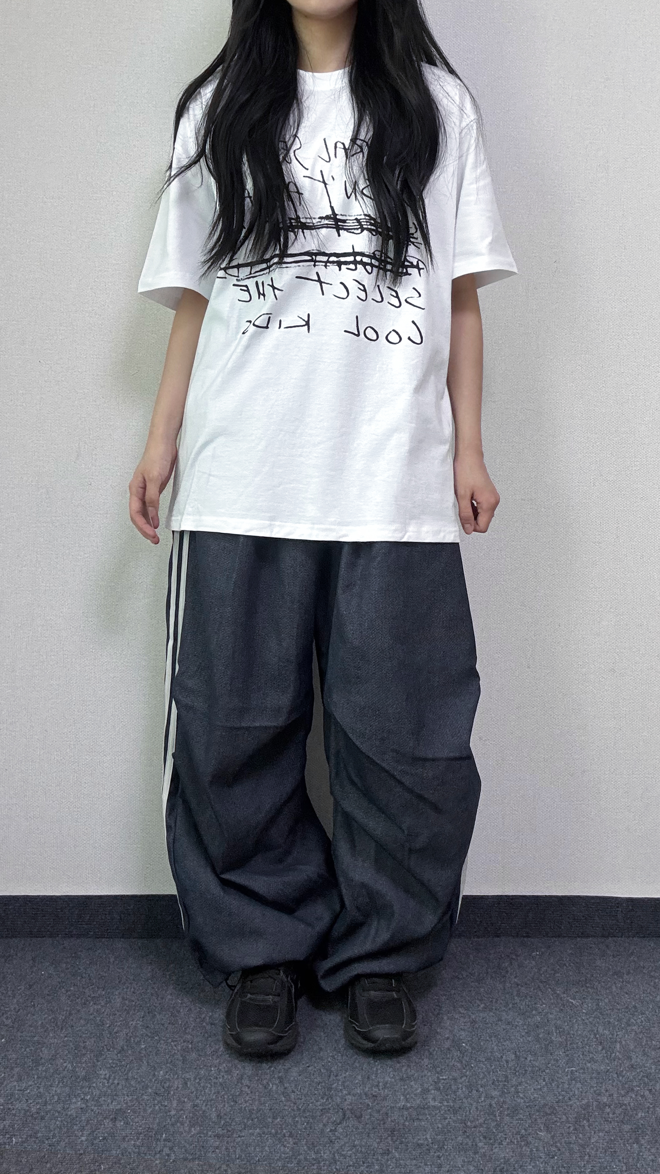 바드 파라슈트 데님 트랙 팬츠 [2Color] - 상세 이미지 5