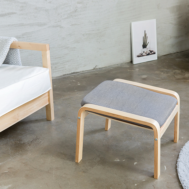 EBO 풋스툴 H38 라이트그레이 9920.7858