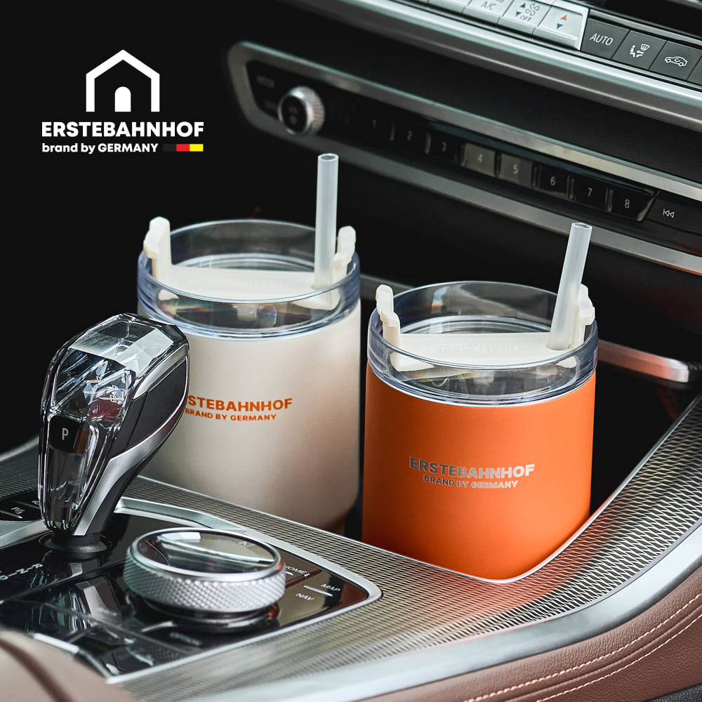 리유저블 보온보냉 진공 스테인레스 텀블러 591ml, 선셋