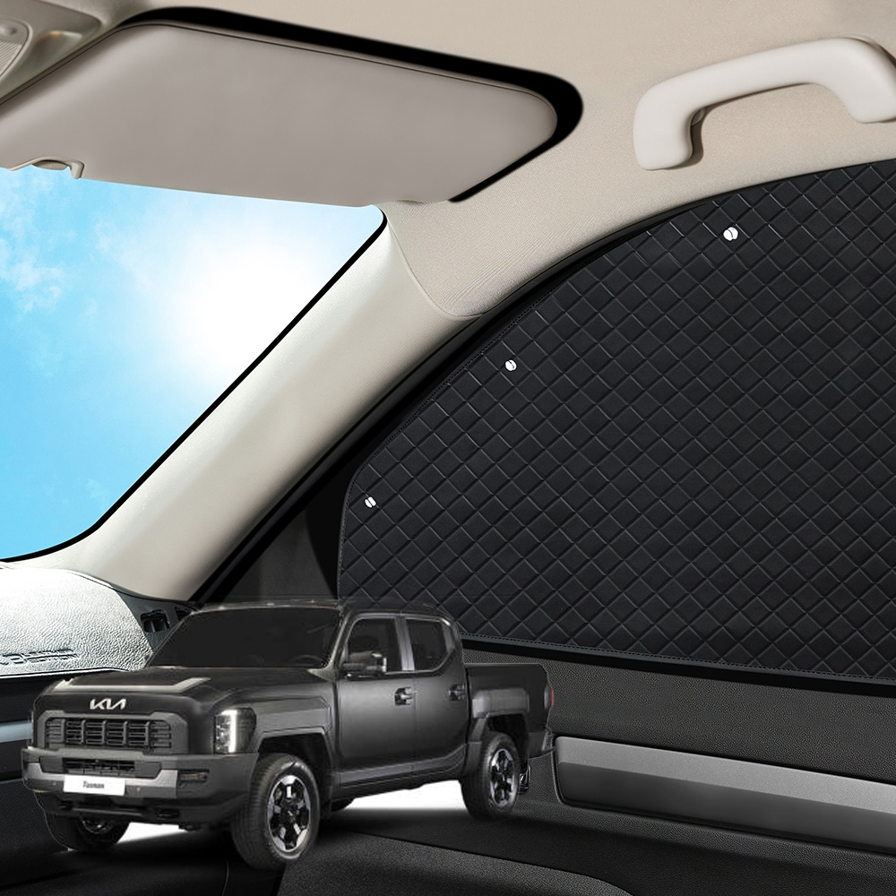 기아 타스만 완전커버 햇빛가리개 차박용 암막커튼