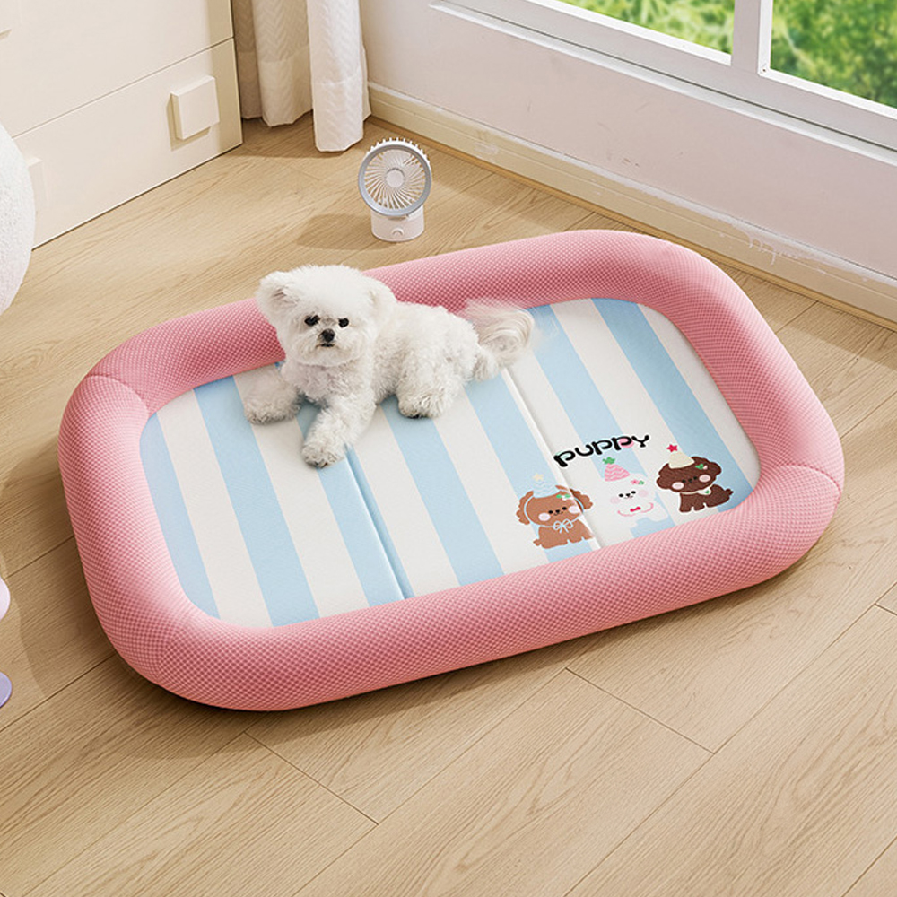 개과천선 투니 고양이 쿨 방석 강아지 여름 쿠션 쿨 매트 애견 침대 강아지 방석 반려묘 - 상품 이미지