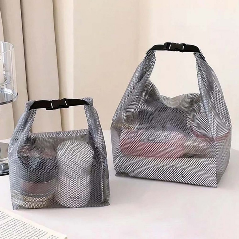 투명 방수 비치백 휴대 간편 여름 물놀이 해변 수납 가벼운 디자인 - 상품 이미지