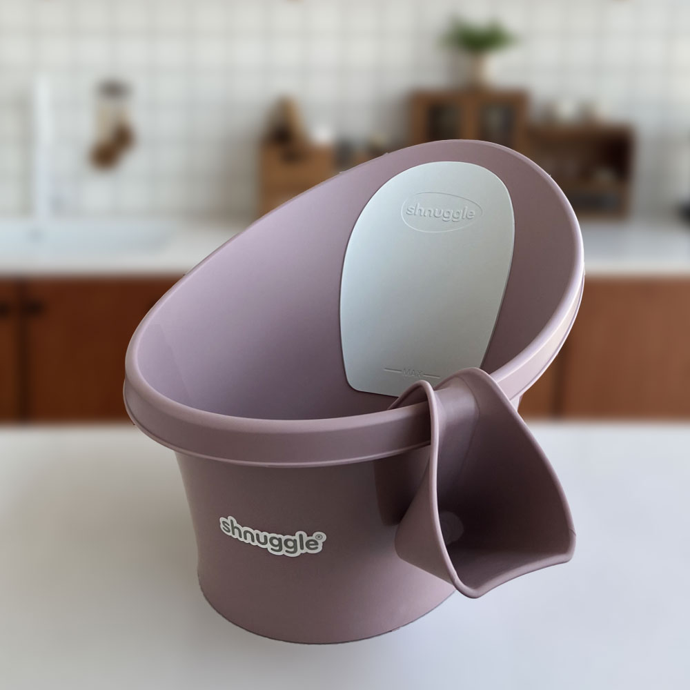 슈너글 신생아 목욕 아기욕조 + 샴푸컵 블라썸 세트