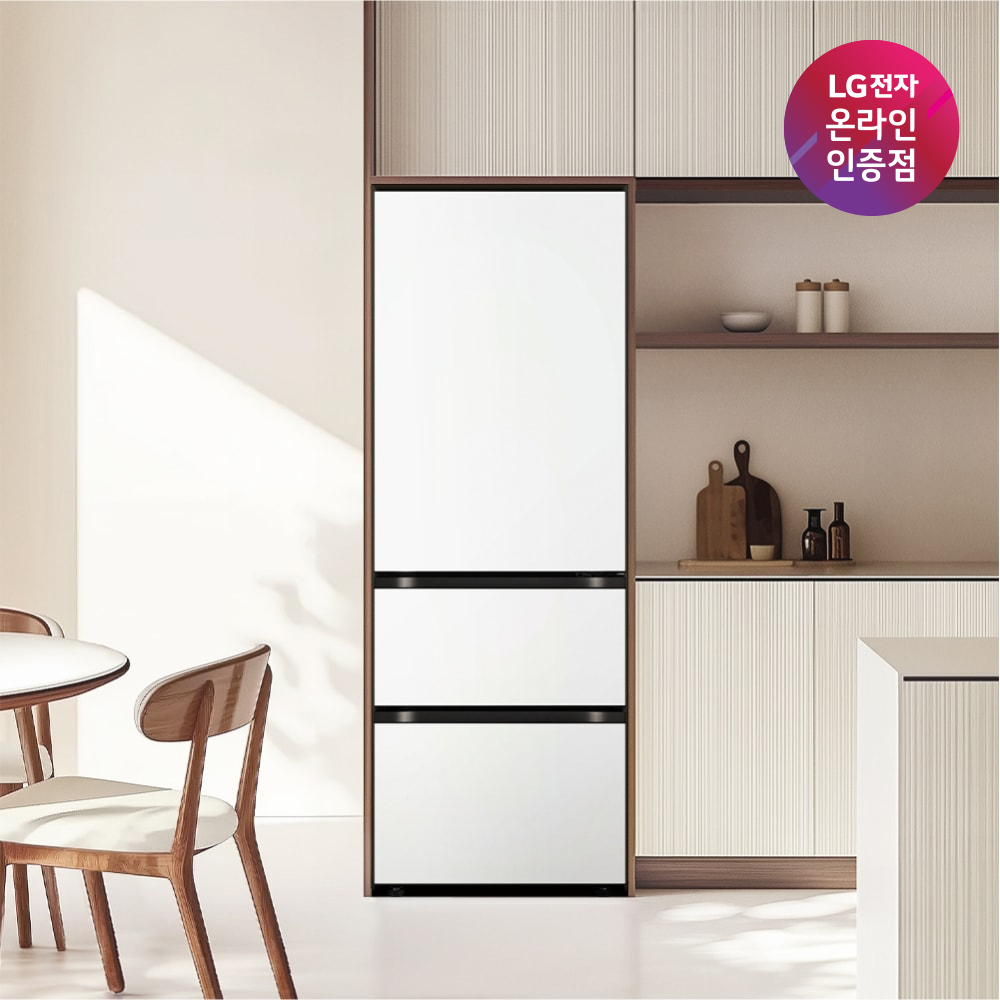 LG 디오스 오브제컬렉션 김치톡톡 Fit & Max Z334MQQ122S (에센스 화이트) 빌트인