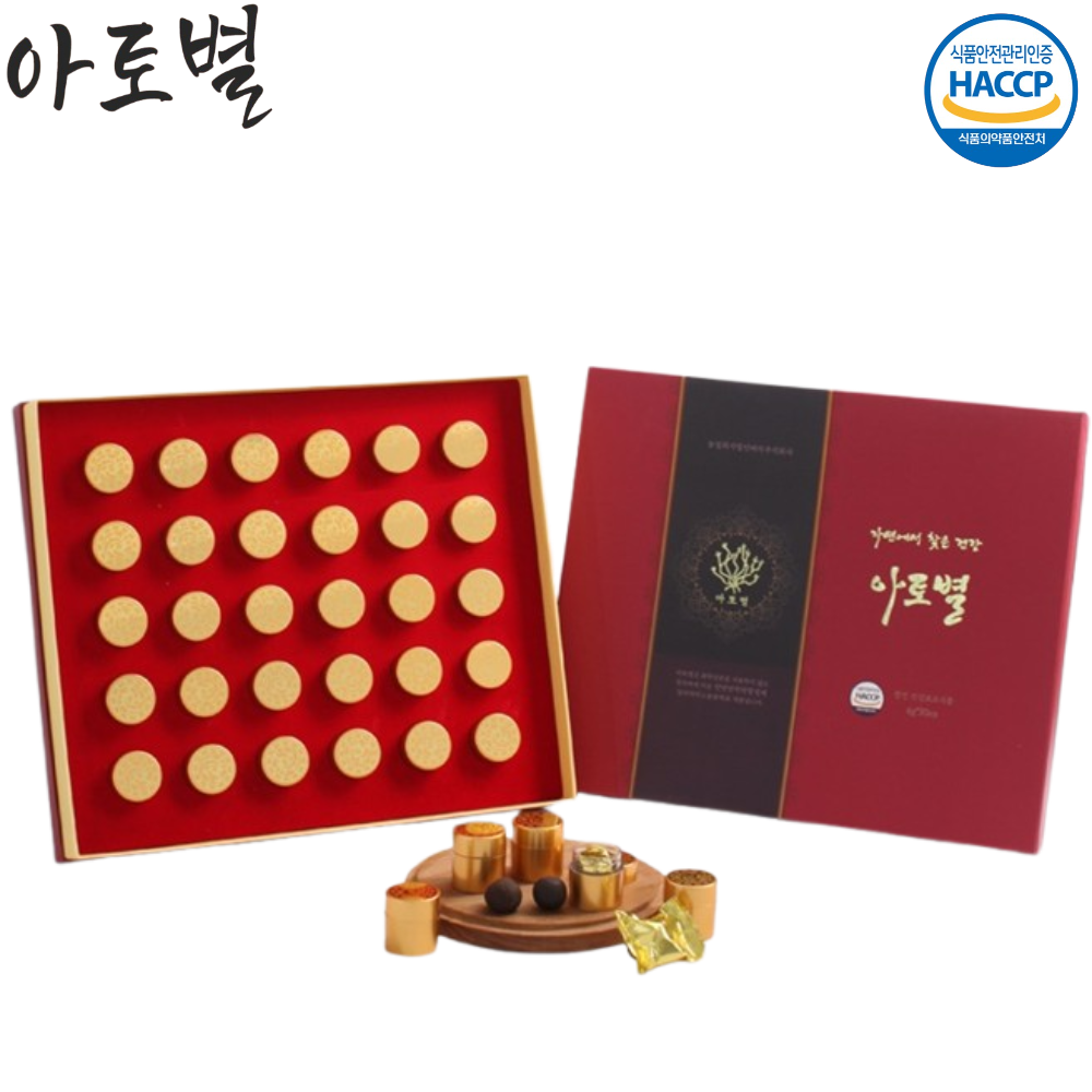 밀리타리스 동충하초 환 아토별 30환 1박스 코디세핀 침향 녹용 홍삼 마카 쌍별귀뚜라미