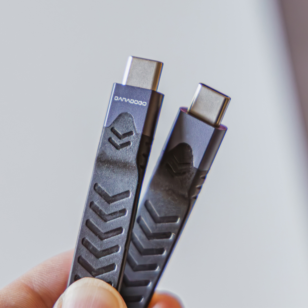 바라보고 USB5 C타입 초슬림 플랫 케이블 80Gbps 240W - 상세 이미지 3
