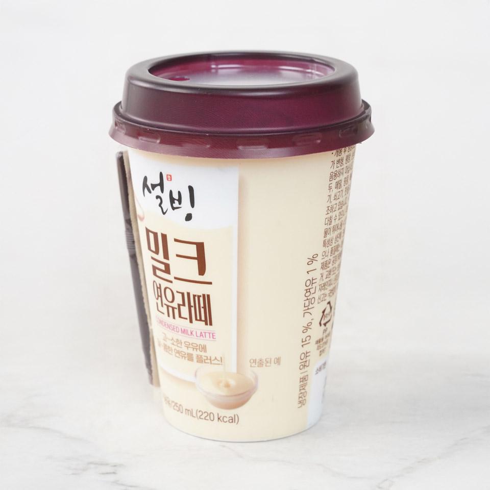 메가마트 설빙 밀크연유라테 250ml - 상세 이미지 2