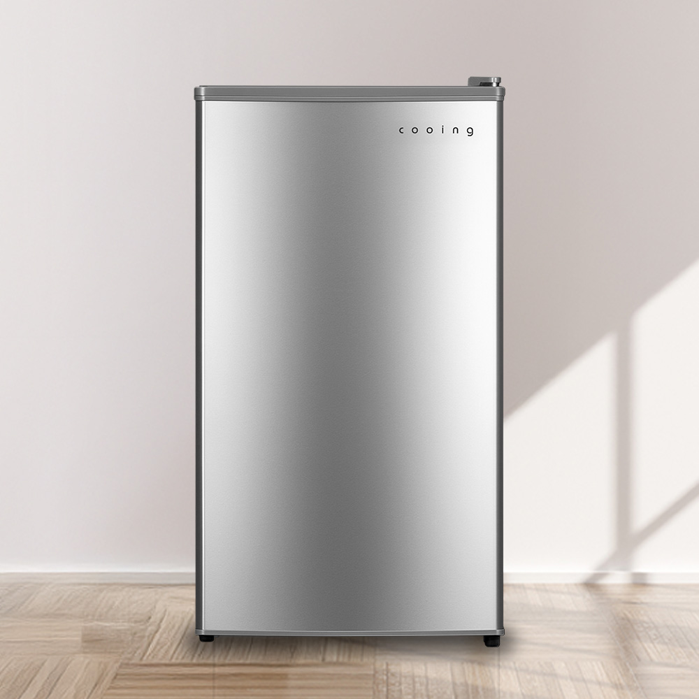 쿠잉 미니냉동고 FR-S60 스탠드 소형 가정용 원룸 음쓰 메탈