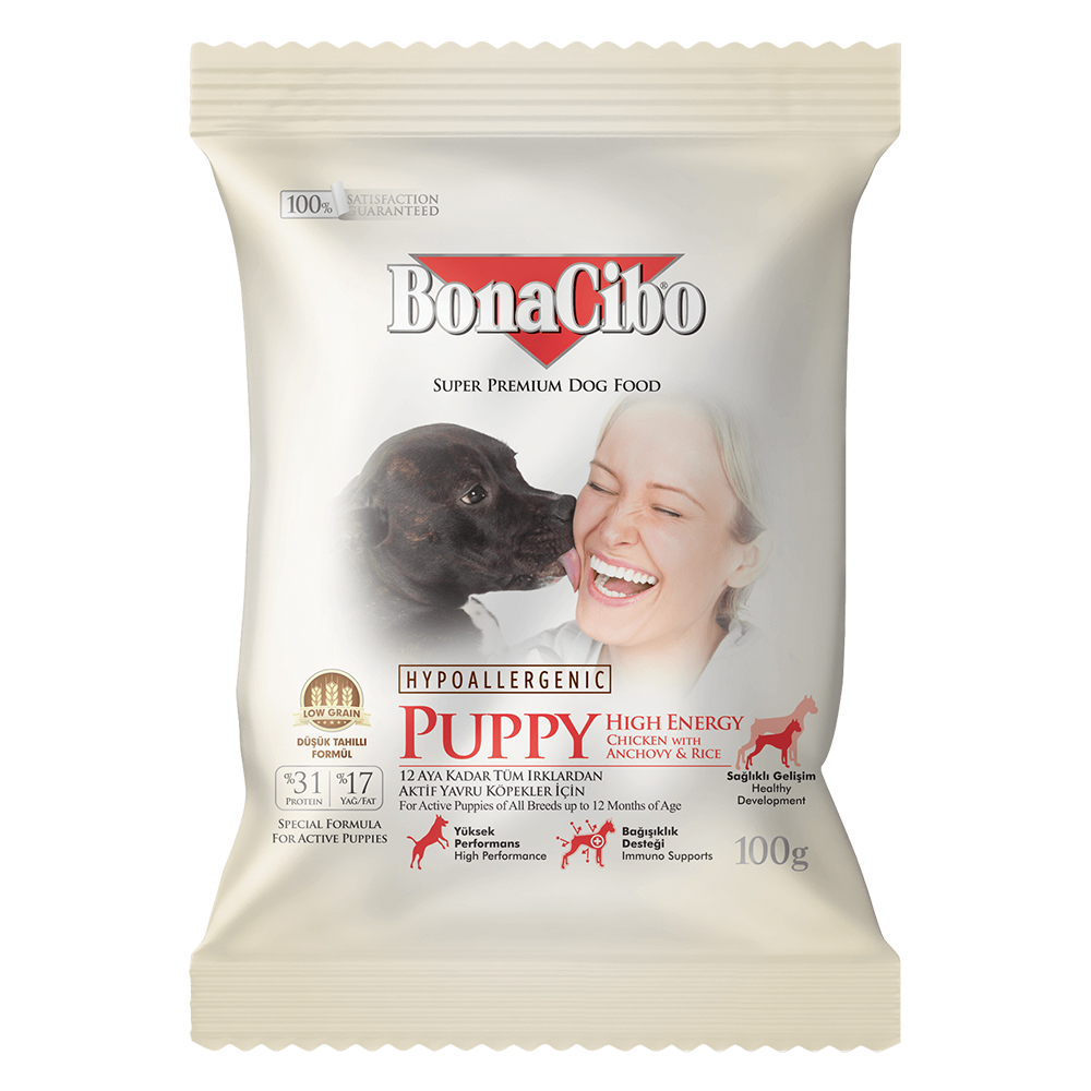 보나시보 강아지사료 300g 샘플사료 기호성 / 어덜트 램&라이스 이미지 7