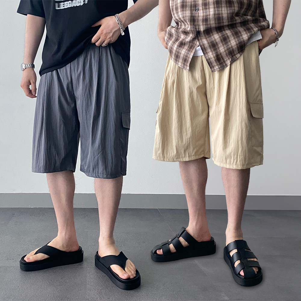 나일론반바지 남자카고반바지 남자버뮤다팬츠 - 상품 이미지