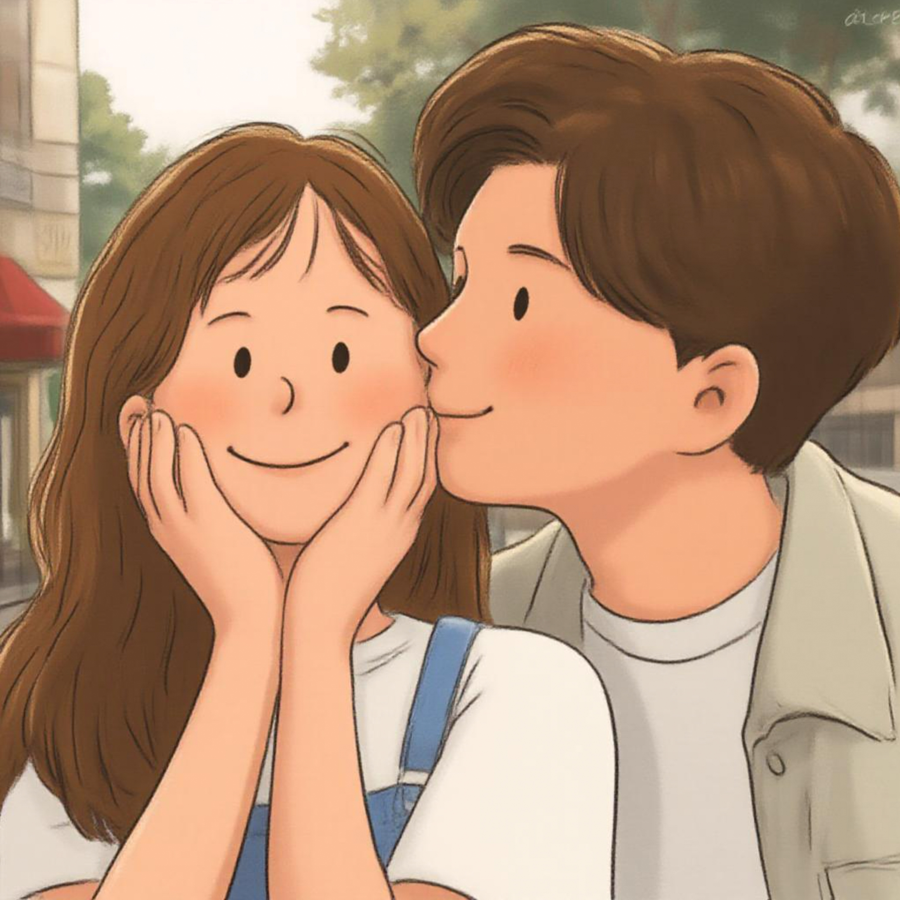 움직이는 사진 그림 아크릴액자 움짤 캐리커쳐 신혼부부 집들이선물 인테리어포스터 웨딩 결혼